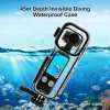 PULUZ Carcasa subacuática para DJI Osmo Pocket 3, sumergible hasta 45m, PU967T