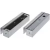 Juego de Manillas para Puerta de Cristal ATLO-BEB-3 Acero Inoxidable Cepillado Satinado Plata 2 Manillas