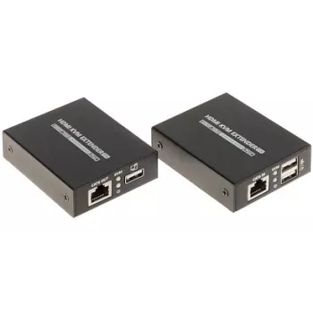 Extensor KVM HDMI y USB 4K@60Hz 70m sobre Cat6/7
