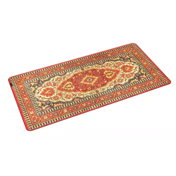 Alfombrilla gaming KRUX Space Carpet MAX - 900x400x3mm, tejido de baja fricción, base de goma antideslizante, bordes cosidos