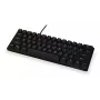 Teclado gaming mecánico KRUX Qara 60%, Outemu Red, negro, KRX0137