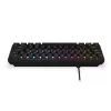 Teclado gaming mecánico KRUX Qara 60%, Outemu Red, negro, KRX0137