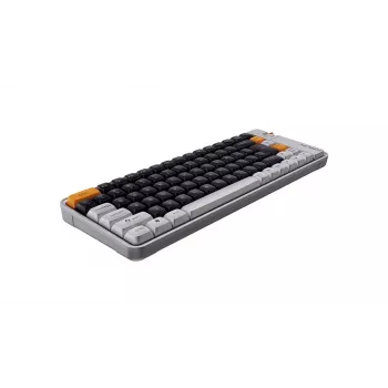 Teclado mecánico KRUX Zyro 75% Gateron Yellow Pro RGB negro
