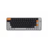 Teclado mecánico KRUX Zyro 75% Gateron Yellow Pro RGB negro