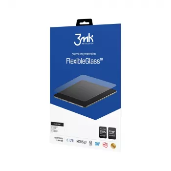 3MK PROTECTION FlexibleGlass Protector de pantalla para Lenovo Tab 4 10 Plus (TB-X704F, TB-X704L) - vidrio híbrido, dureza 7H, 0,3 mm, transparente