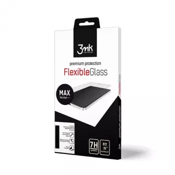 3MK FlexibleGlass Max Protector de pantalla para Apple iPhone 7/8 - negro