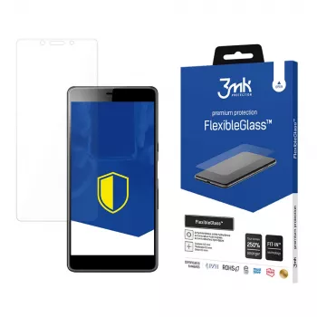 3MK FlexibleGlass Protector de pantalla de vidrio híbrido universal para Sony Xperia L3