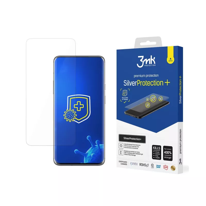 3MK SilverProtection+ protector de pantalla antibacteriano para OnePlus 7 Pro