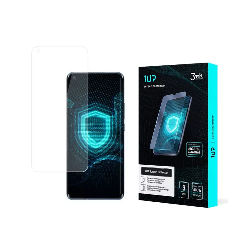 3MK Folia 1UP protector de pantalla gaming para Xiaomi Mi 11 5G (pack de 3)