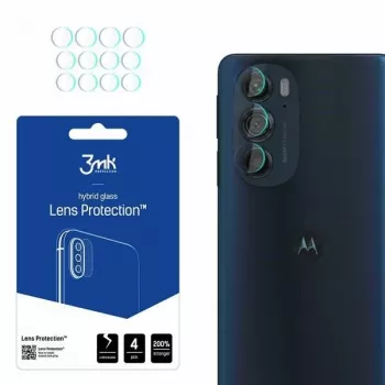 3MK protector de pantalla para Motorola Edge 30 - Antichoque, resistente a los arañazos, transparente - pack de 4