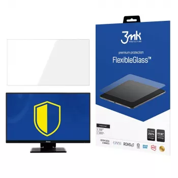 3MK FlexibleGlass protector de pantalla de cristal híbrido para iiYama ProLite T2454MSC-B1AG (23,8