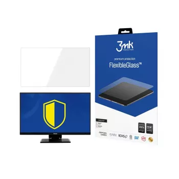 3MK FlexibleGlass protector de pantalla de cristal híbrido para iiYama ProLite T2454MSC-B1AG (23,8