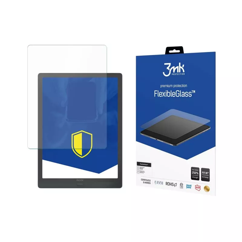 3MK PROTECTION Onyx Boox Max Lumi / Max Lumi 2 - Lámina protectora de pantalla FlexibleGlass 13,3 pulgadas (transparente, 1 paquete)