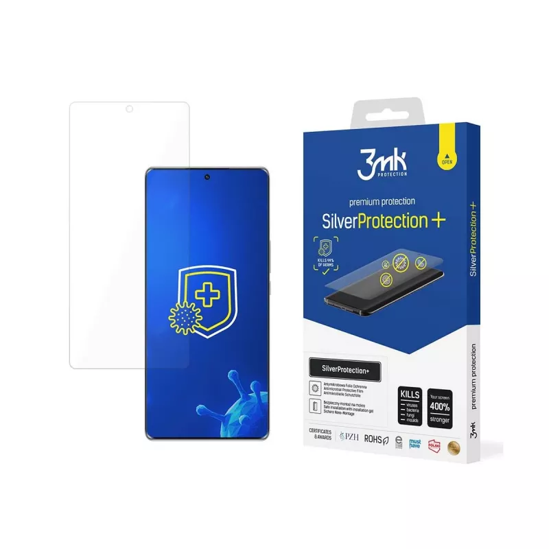 3MK SilverProtection+ protector de pantalla híbrido para Honor Magic5 Lite, pack de 1