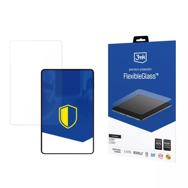 3MK PROTECTION FlexibleGlass protector de pantalla para Oukitel OT5 - 0,3 mm, dureza 7H, recubrimiento oleófobo, anti-huellas, montaje sin burbujas