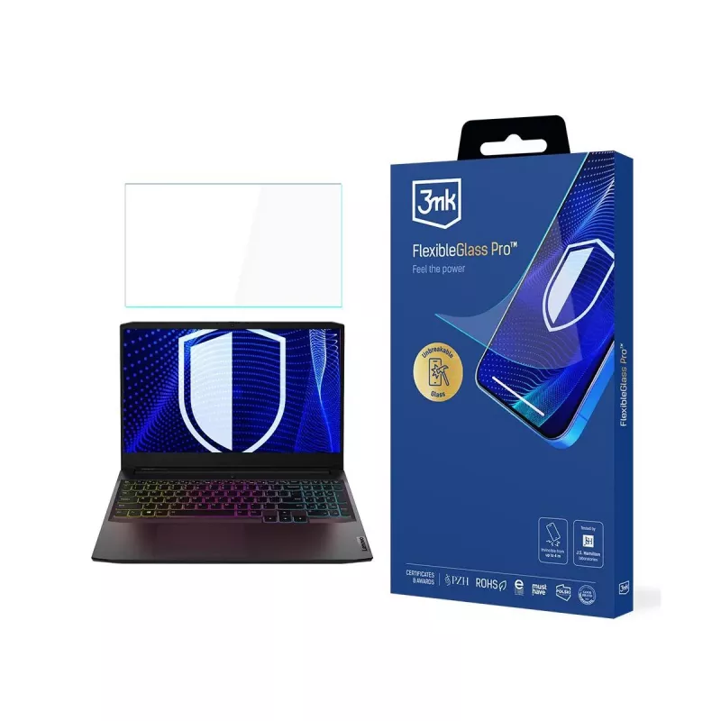 3MK PROTECTION FlexibleGlass Pro protector de pantalla para Lenovo IdeaPad Gaming 3 15,6