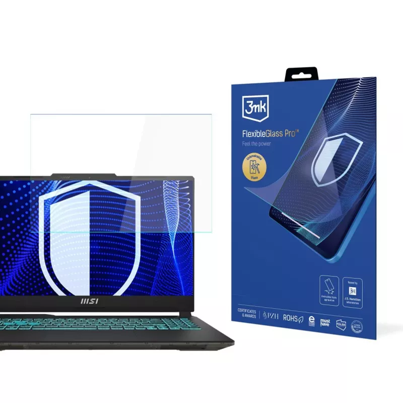 3MK PROTECTION MSI Cyborg A12 - hasta 17 3mk FlexibleGlass Pro Lámina protectora de pantalla