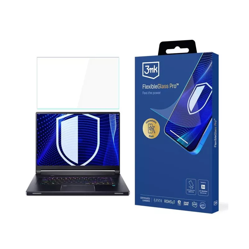 3MK PROTECTION Acer Predator Triton 17X - hasta 19 3mk FlexibleGlass Pro