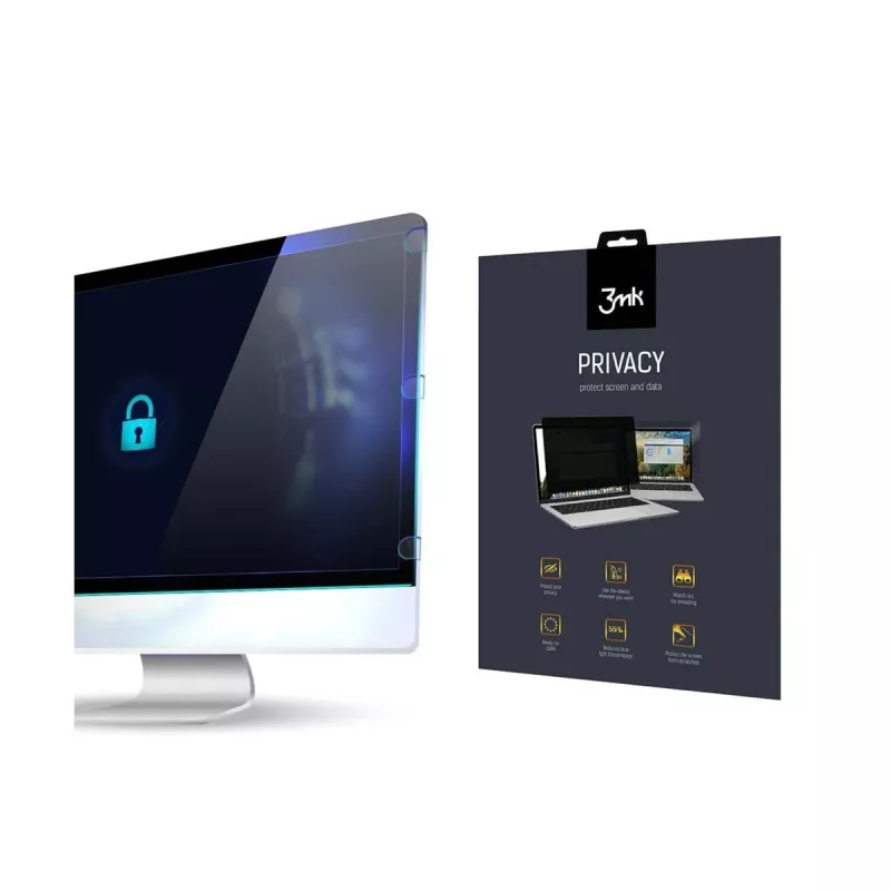 3MK PROTECTION Dell P2418HT - hasta 25 3mk Privacy 2-Way (sin adhesivo)