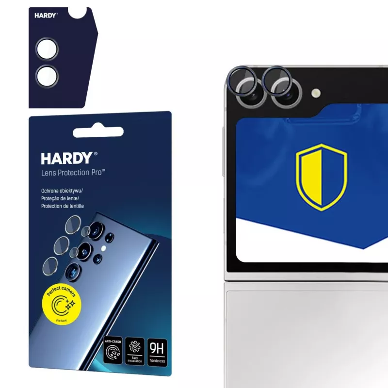 3MK PROTECTION Samsung Galaxy Z Flip 6 - HARDY Lens Protection Pro negro