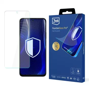 3MK PROTECTION Honor Play 60 Plus - Protector de pantalla de cristal híbrido 3mk FlexibleGlass Pro