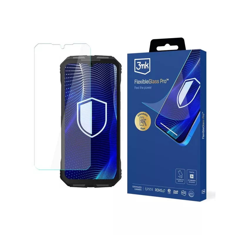 3MK PROTECTION Protector de pantalla FlexibleGlass Pro para Doogee V31 GT