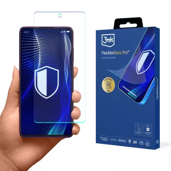 3MK PROTECTION HMD Crest Max - 3mk FlexibleGlass Pro protector de pantalla de cristal híbrido