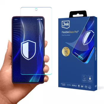 3MK PROTECTION HMD Crest Max - 3mk FlexibleGlass Pro protector de pantalla de cristal híbrido