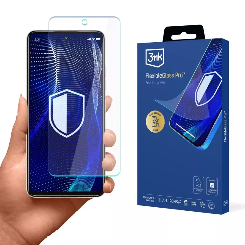 3MK PROTECTION Tecno Spark 30 - 3mk FlexibleGlass Pro protector de pantalla de cristal híbrido