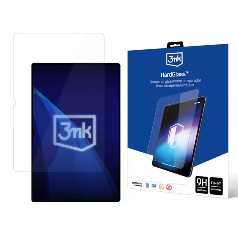 3MK PROTECTION HardGlass Max Lite protector de pantalla de cristal templado para Samsung Galaxy Tab S9 Ultra / S10 Ultra (hasta 13