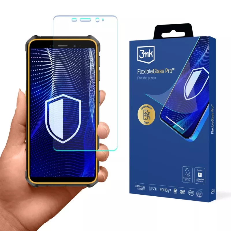 3MK PROTECTION Ulefone Armor X12 / X12 Pro - Lámina protectora de pantalla 3mk FlexibleGlass Pro