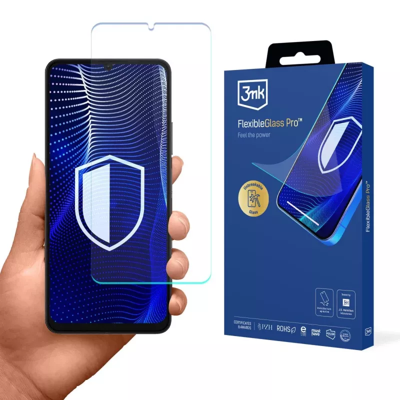 3MK PROTECTION uleFone Note 20 Pro - Lámina protectora de pantalla 3mk FlexibleGlass Pro