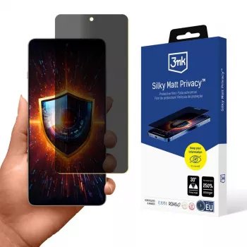 3MK Silk Matte protector de pantalla con privacidad para OnePlus 13R