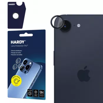 3MK PROTECTION Apple iPhone 16E/17E HARDY Lens Protection Pro negro