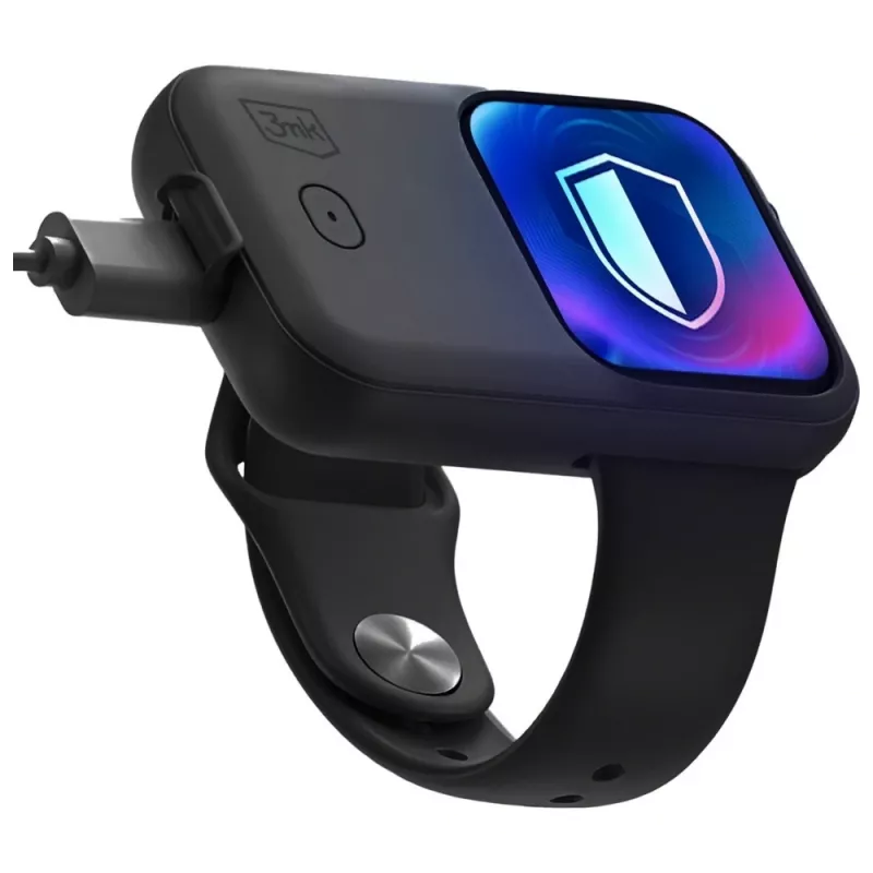 3MK PROTECTION 3mk Endurance funda con batería externa para Apple Watch 40 mm/41 mm 2,5W 1200mAh USB-C negro