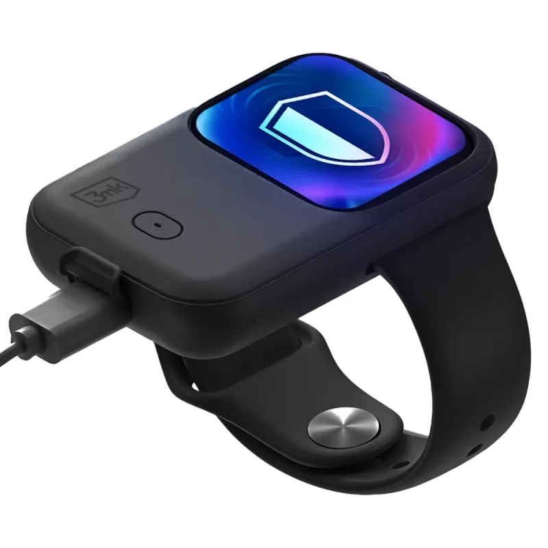 3MK PROTECTION 3mk Endurance funda powerbank para Apple Watch 49 mm 2,5 W 1200 mAh USB-C negro