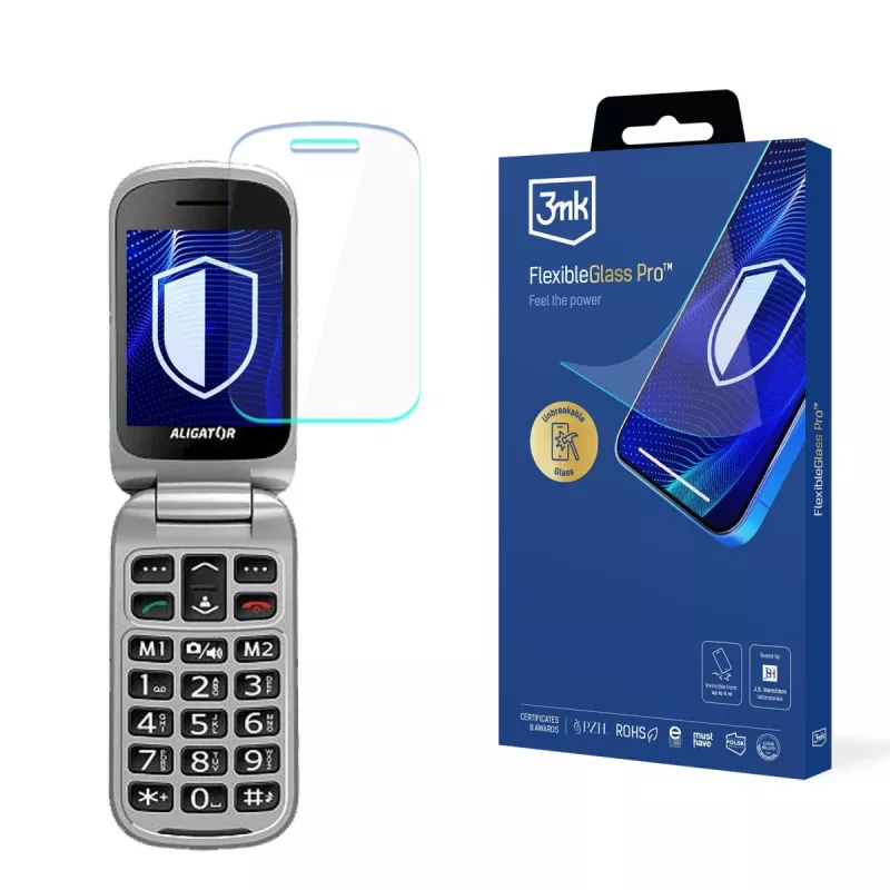 3MK PROTECTION Aligator V650 Senior FlexibleGlass Pro protector de pantalla