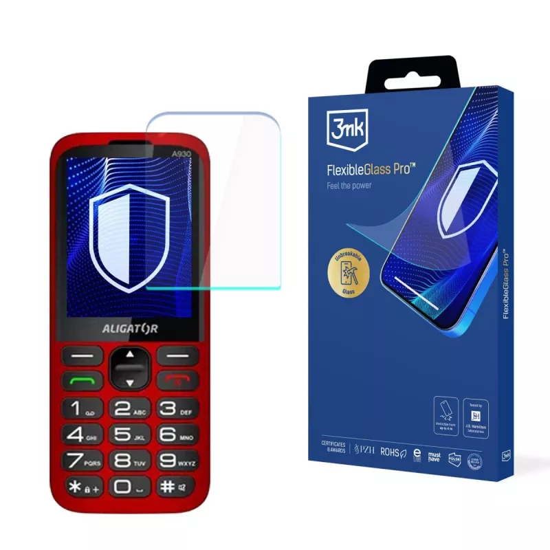 3MK PROTECTION Aligator A930 4G - 3mk FlexibleGlass Pro protector de pantalla