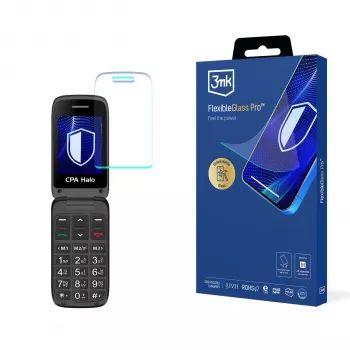 3MK PROTECTION CPA Halo 25 - Protector de pantalla de cristal híbrido 3mk FlexibleGlass Pro
