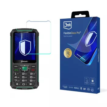 3MK PROTECTION Evolveo StrongPhone W4 - Pack protector de pantalla 3mk FlexibleGlass Pro