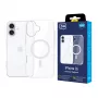3MK EverClear MagCase Funda trasera para Apple iPhone 16 - Cristal claro