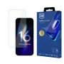 Protector de pantalla de cristal híbrido 3MK FlexibleGlass Pro para Apple iPhone 16 Pro