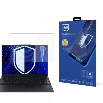 3MK PROTECTION Protector de pantalla de vidrio híbrido FlexibleGlass Pro para Lenovo ThinkPad E14 Gen 5/6/7 (14