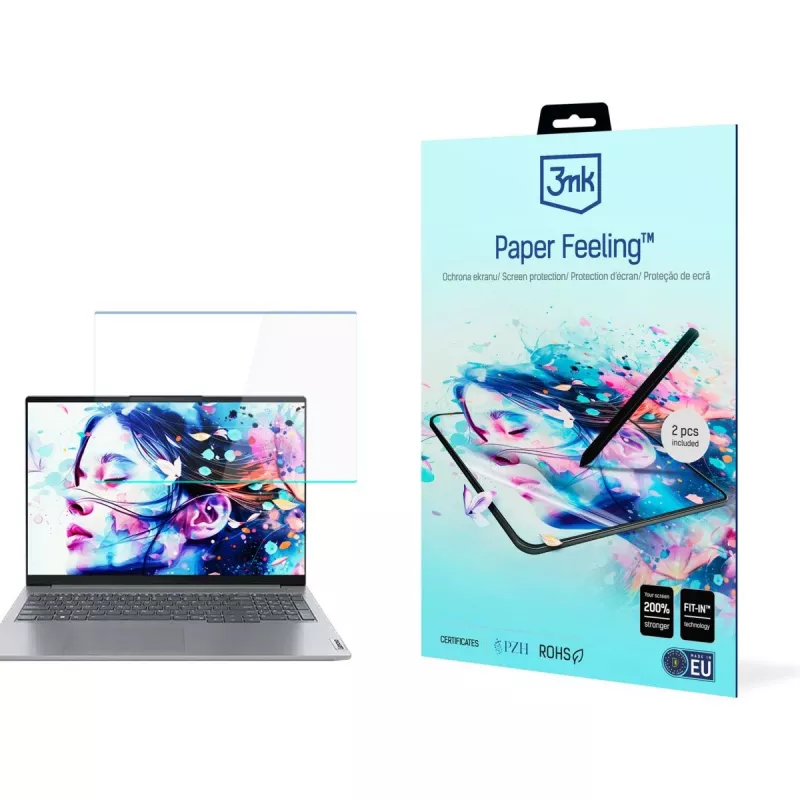 3MK PROTECTION Paper Feeling protector de pantalla para Lenovo ThinkBook 16p Gen 6 (hasta 17