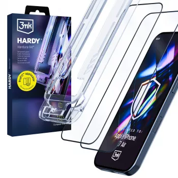 3MK PROTECTION Apple iPhone Air - 3mk Hardy Hardura 9H protector de pantalla