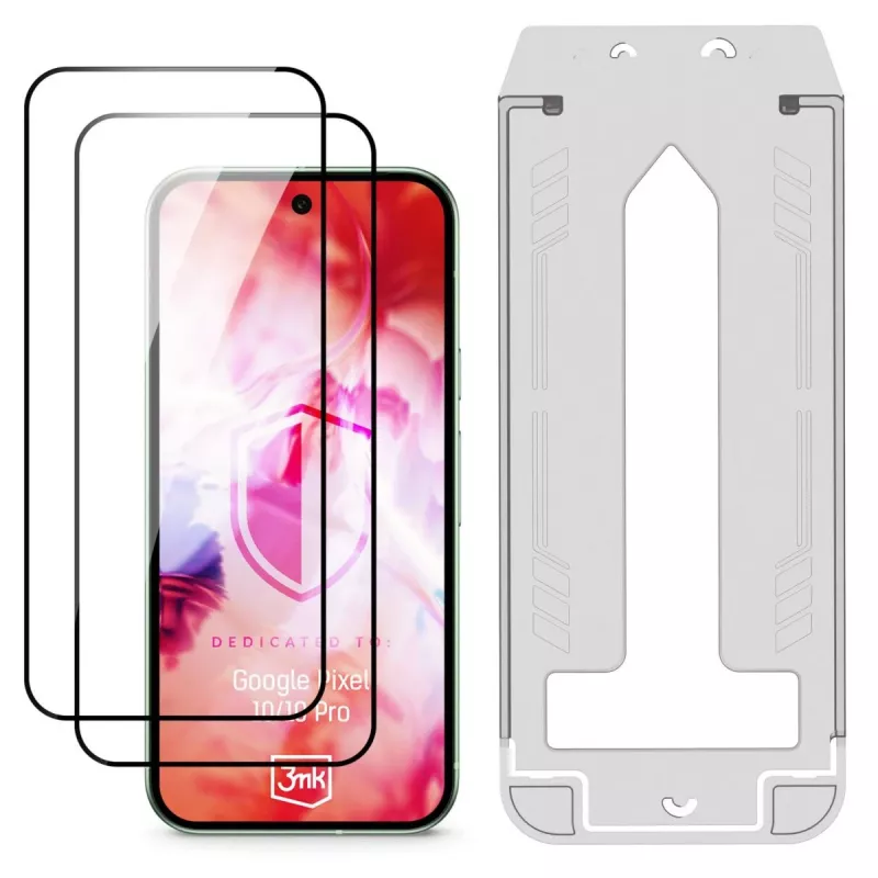 3MK PROTECTION Google Pixel 10/10 Pro - 3mk Hardy Hardura 9H protector de pantalla de cristal templado