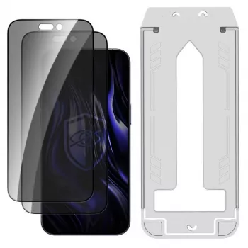 3MK PROTECTION Apple iPhone 16 Pro Max - 3mk Hardy Privzone 9H protector de pantalla con privacidad