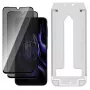 3MK PROTECTION Samsung Galaxy A16 4G/5G / A17 4G/5G - 3mk Hardy Privzone 9H protector de pantalla con privacidad