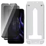 3MK PROTECTION Samsung Galaxy A26 5G - 3mk Hardy Privzone 9H protector de pantalla de cristal templado con privacidad