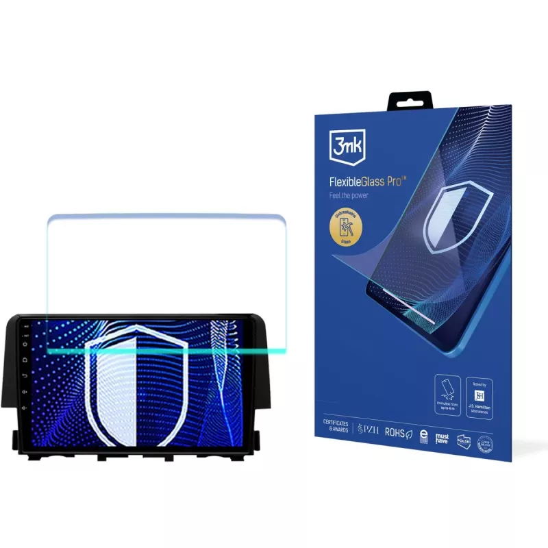 3MK PROTECTION FlexibleGlass Pro protector de pantalla para Honda Civic X 2016-2021 - pantalla de infoentretenimiento de 10,2 pulgadas